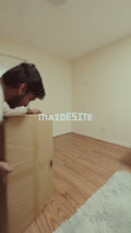 Maidesite Canvas 4 leg standing desk L shape corner desk