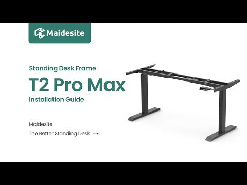 Maidesite T2 Pro Max - Electric Height-Adjustable Desk Frame