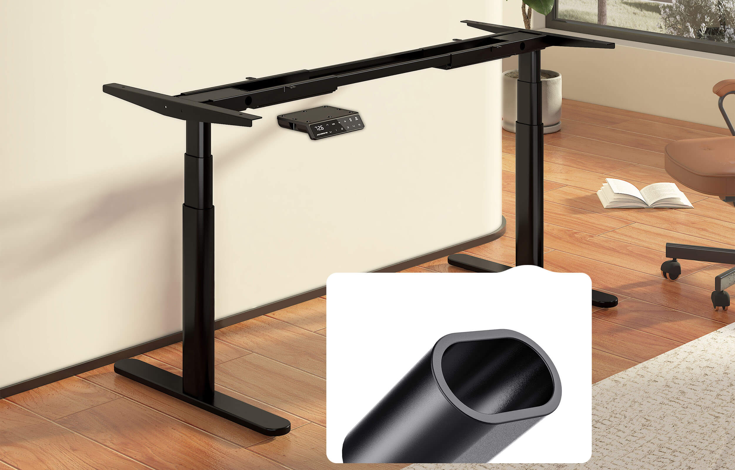 Maidesite Electric Standing Desk TH2 Pro Plus 160 140 120 cm