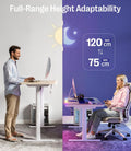 Maidesite Rainbow Height-Adjustable Gaming Desk