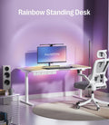 Maidesite Rainbow Height-Adjustable Gaming Desk