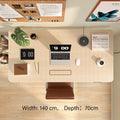 Maidesite 140X70 cm Electric Standing Desk S2 Pro Computer Desk