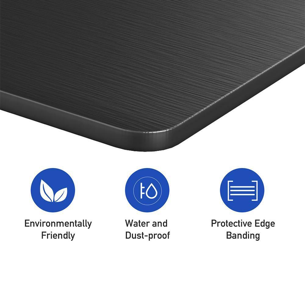 Maidesite Table Top DIY Computer Desk Top with Pre-drilled Holes for Home and Office