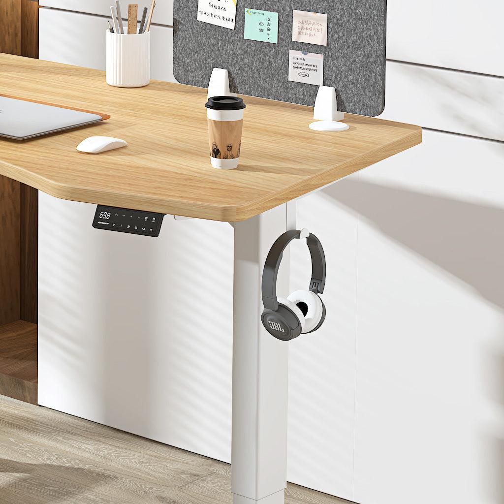 hook under desk to hang headphone and backpacks - MaidesiteUK