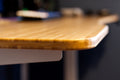 Maidesite Natural Bamboo Desk Top with Pre-drilled Holes 140x70 cm DIY Computer Table Top