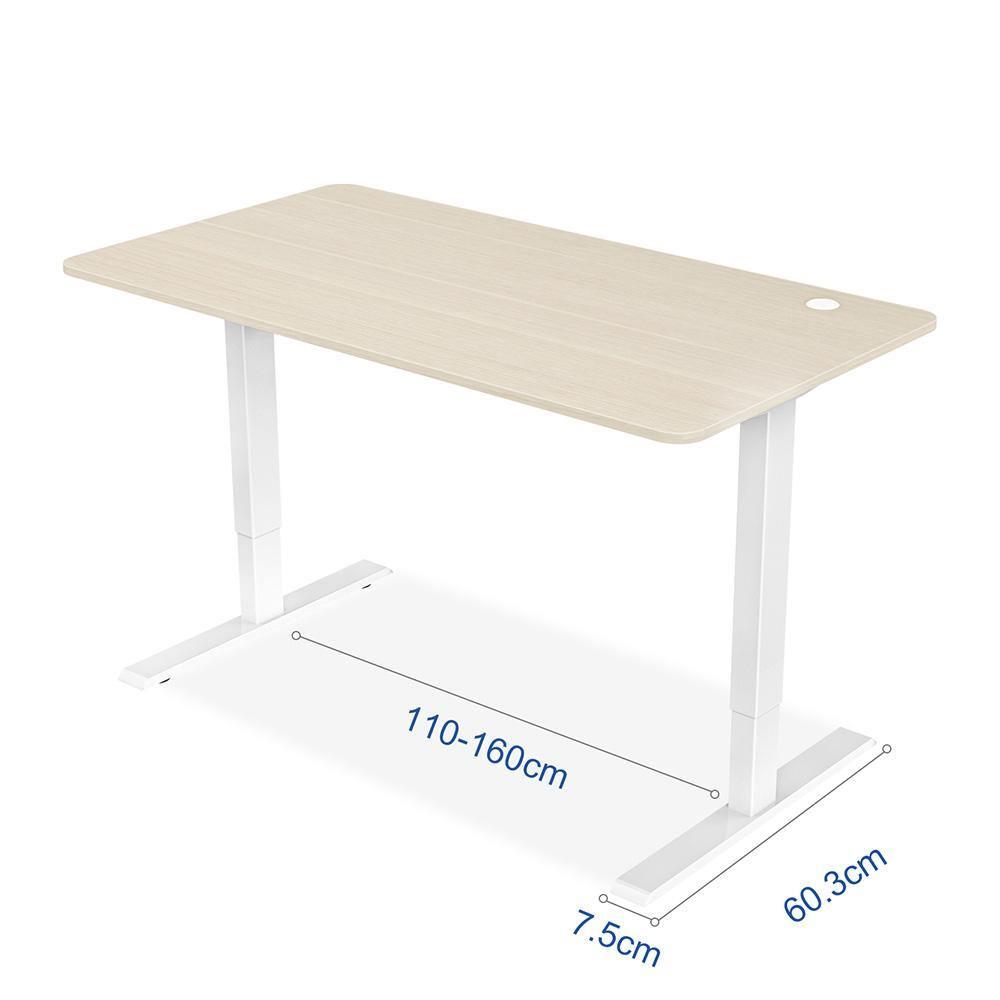 Maidesite S1 Basic Electric Standing desk frame 2-stage leg 60cm length