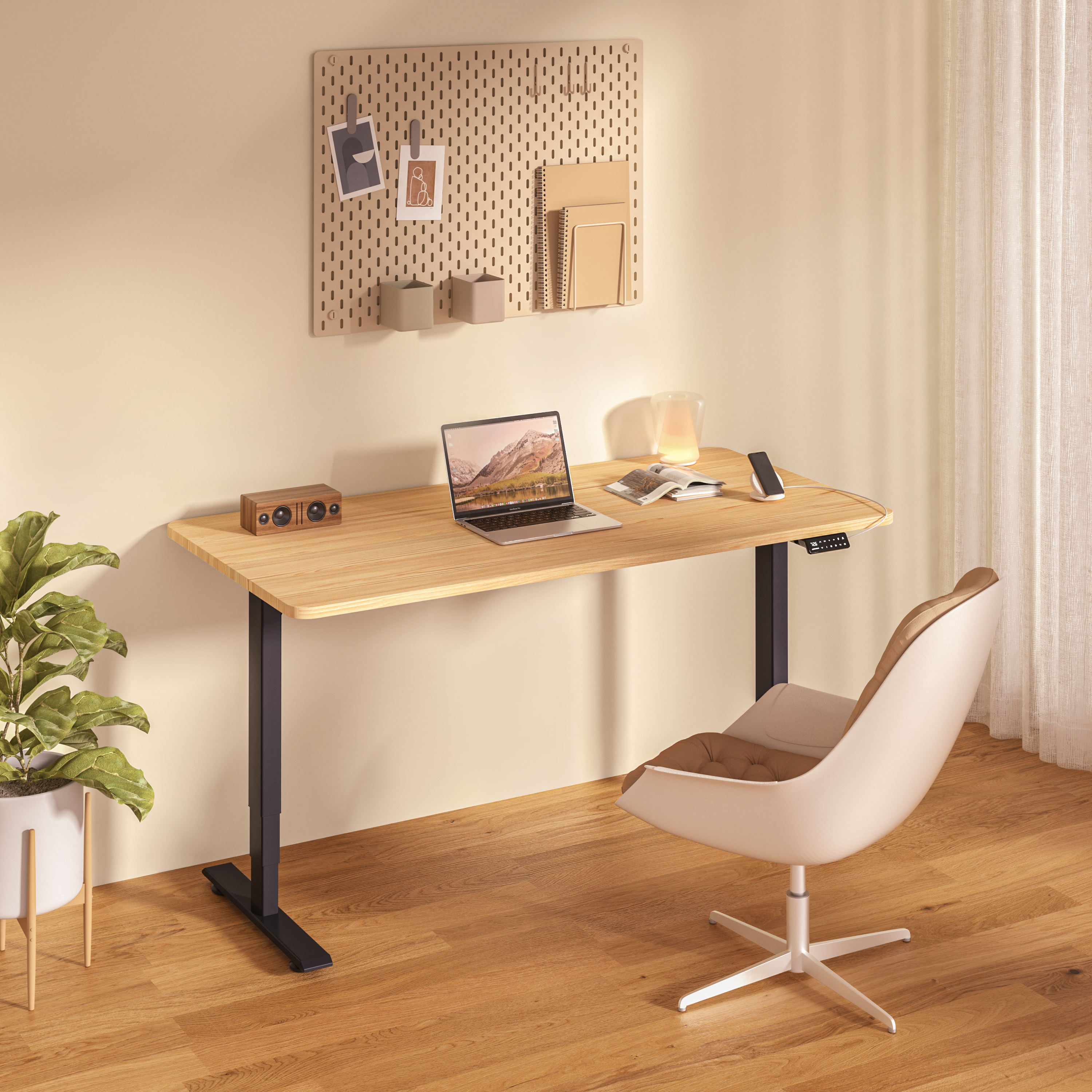 Maidesite electric standing desk suitable for study and home office work