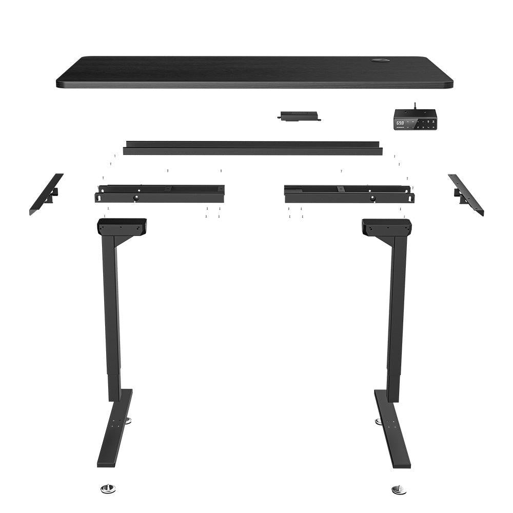 Maidesite 140X70 cm Electric Standing Desk S2 Pro Computer Desk