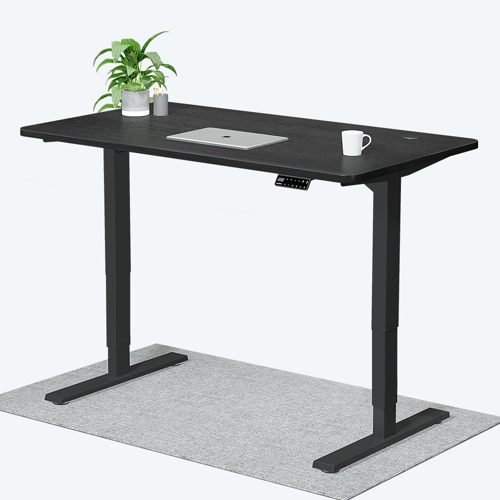 Maidesite black electric standing desk S2 Pro Plus for home and office working