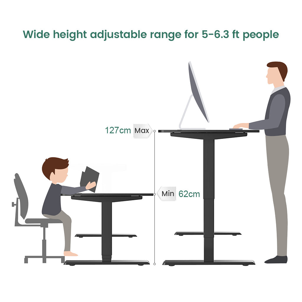 Maidesite  Electric Standing Desk S2 Pro Plus 120 140 160 cm Computer Table